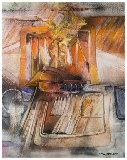 Toni Strazzabosco (1933–1983)
Archäologie
Pastell 
