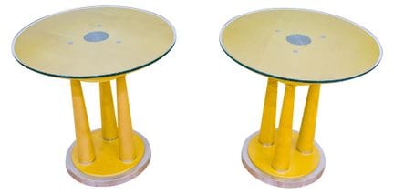 Léon Krier (1946), for Giorgetti
Pair of Tholos si