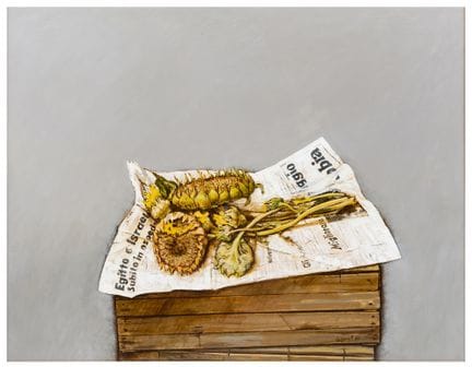 Rino Zapparoli (1938)
Sunflowers and Newspaper, 19