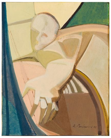 Ernesto Marchesini (1944)
Solare, 1983
Oil on canv