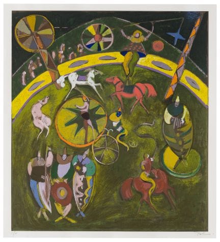 Roberto Poloni (1938)
Zirkus
Siebdruck auf Papier
