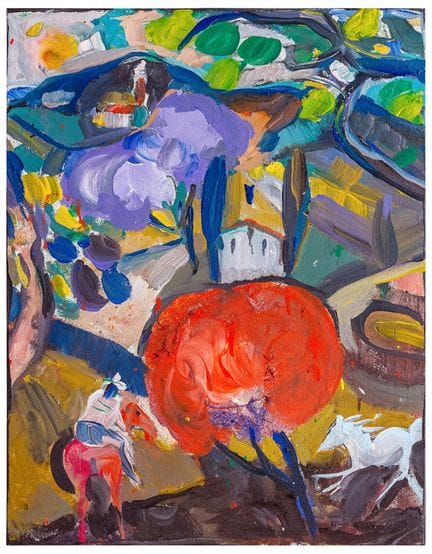Roberto Poloni (1938)
Il Montello
Oil on canvas
64