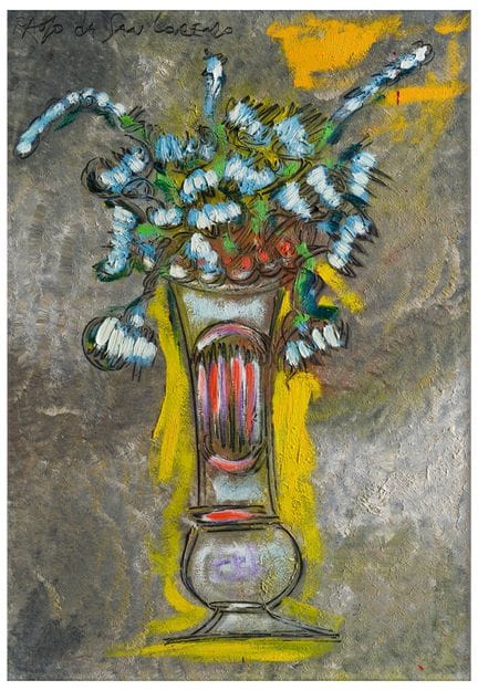 Paolo da San Lorenzo (1935)
Flowers, 2006
Oil on c