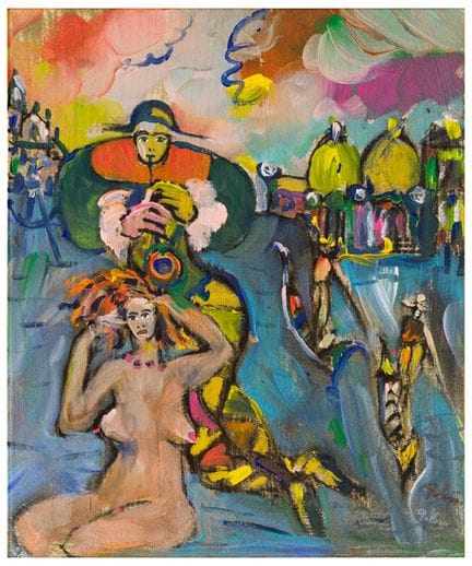 Roberto Poloni (1938)
Sonata for Venice
Oil on can