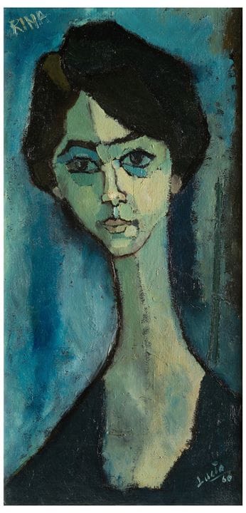 Lucia  (siglo XX)
Rina, 1960
Óleo sobre tabla
57,6