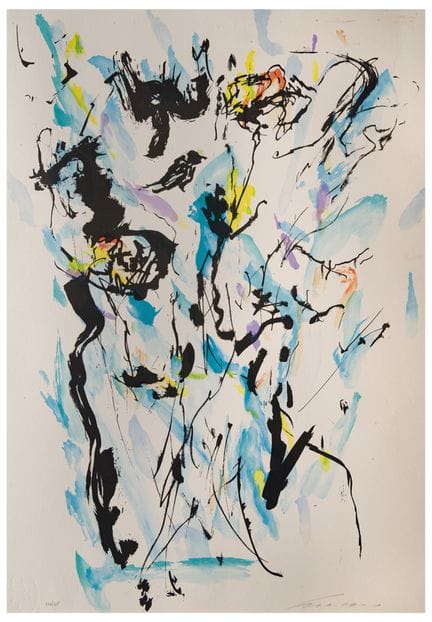 Ernesto Treccani (1920 - 2009)
Composition abstrai