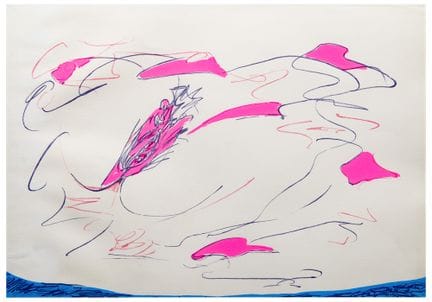 朱利奥·图尔卡托（1912—1995）
抽象构图
纸本石版画与丝网版画
49.2 × 68.6 厘米