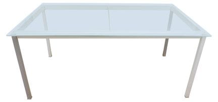 欧洲（20世纪末至21世纪初）
桌子
水晶、金属、橡胶
160 x 90 x 72.5 

显著特征