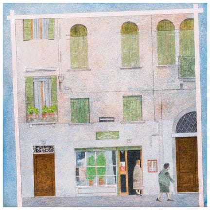 Diego D’Ambrosi (1951)
 Fachada 
Lápiz, carboncill