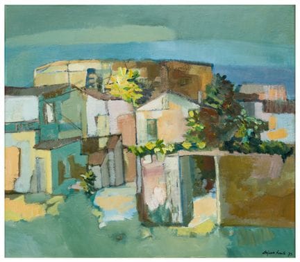 Renato Ballarin (1919 - 2002)
Vista urbana, 1973
Ó