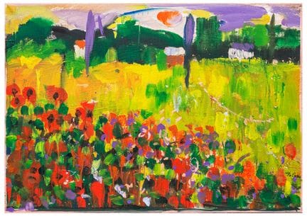 Roberto Poloni (1938)
Campo de trigo en el Montell