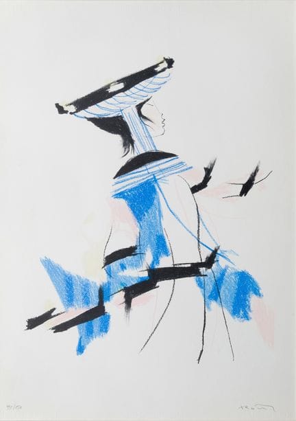 Sandro Trotti (1934)
Danseuse tai
Lithographie sur