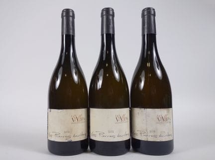 3 BOTELLAS DE MONTLOUIS SUR LOIRE «LES PIERRES ÉCR