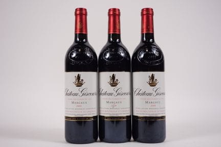 2瓶吉斯科酒庄GCC玛歌红葡萄酒——2000年——1 ELA