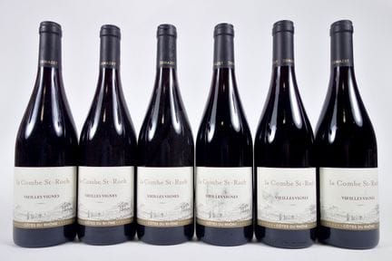 6 BOTELLAS DE CÔTES DU RHÔNE V.V. LA COMBE ST ROCH