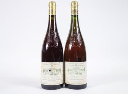2 BOTELLAS DE QUARTS DE CHAUME DEL DOMAINE DES BAU