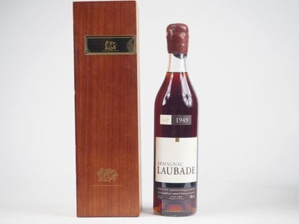 1 BOTELLA ARMAGNAC LAUBADE - 1949 - CBO