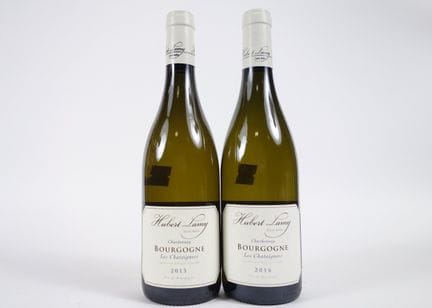 2瓶勃艮第“莱斯·沙泰尼耶”酒庄（DOMAINE HUBERT LAMY）葡萄酒：1瓶2015年份 