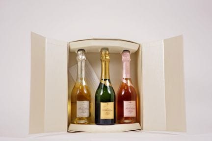 3 BOTELLAS (37,5 cl) DE DEUTZ 2008:  1 TRIO AMOUR 