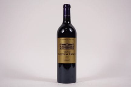 1 瓶 坎特纳克·布朗 GCC 玛歌酒庄红葡萄酒 - 2011年
