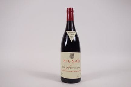 1 BOTELLA DE CHÂTEAUNEUF DU PAPE PIGNAN S.C.E.A. C