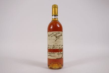 1 瓶伊克姆城堡（Château d'Yquem）一级特级索泰尔纳（1er CCS Sauterne
