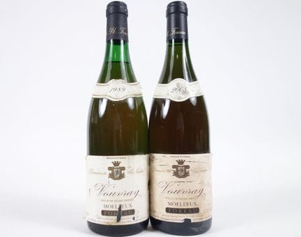 2 BOTELLAS DE VOUVRAY MOELLEUX DEL DOMAINE DU CLOS