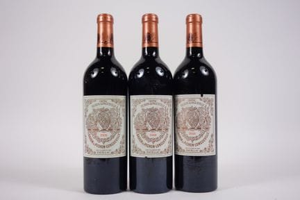 3 瓶 皮雄-朗格维尔男爵酒庄 GCC 波雅克 - 2006 - 2 ELA
