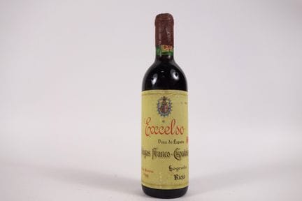 1 BOTELLA DE RIOJA «EXCELSO» GRAN RESERVA DE BODEG