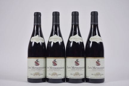 4 BOTELLAS DE CROZES HERMITAGES «LES MEYSONNIERS» 