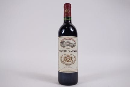 1 瓶 卡门萨克酒庄 GCC 上梅多克红葡萄酒 - 1982年