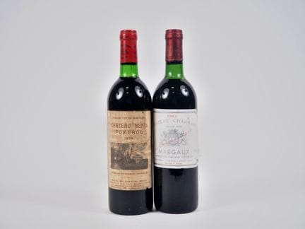 2 瓶：1 瓶 1979 年份波美侯奈宁酒庄（Château Nénin）- BG / 1 瓶 19