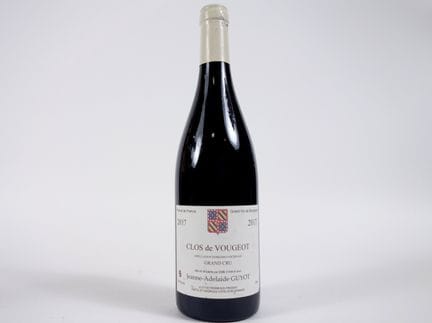 1 瓶 CLOS VOUGEOT GC JEANNE ADELAIDE GUYOT - 2017 -