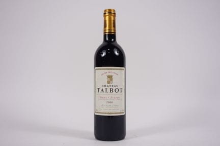 1 瓶 塔尔博特酒庄 GCC 圣朱利安红葡萄酒 - 2000年