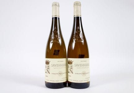 2 BOTELLAS DE SAVENNIÈRES DOMAINE DE LA MONNAIE E.