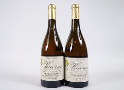 2 BOTELLAS DE VOUVRAY «CLOS BAGLIN» DE VIGNEAU CHE