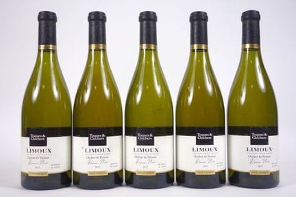 5 BOTELLAS DE LIMOUX «CLOCHER DE PIEUSSE» TOQUES C