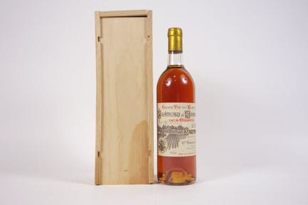 1 瓶 阿马让-德-奥尔姆酒庄索泰尔纳红葡萄酒 - 1989 年 - ELT