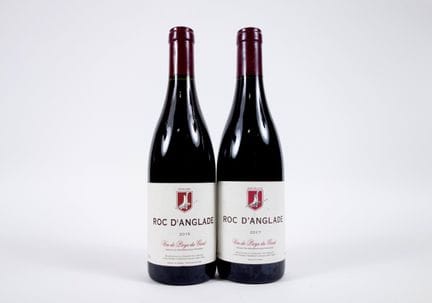 2 BOTELLAS DE ROC D'ANGLADE: 1 DE 2015 / 1 DE 2017