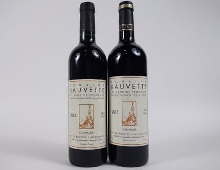 2 BOTELLAS DE BAUX DE PROVENCE «CORNALINE» DOMAINE