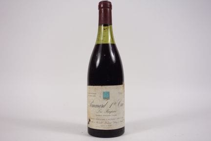 1 瓶 波马尔一级园“莱·鲁吉安”F. GAUNOUX - 1947 - 5 厘米/瓶