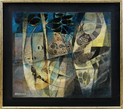 GIUSEPPE DE GREGORIO
Fossil Bench, 1980s
oil on ca