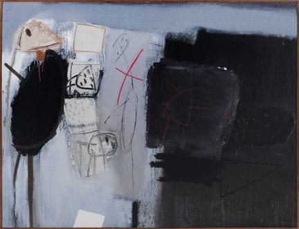 GIANFRANCO ASVERI
Composition, 1981
oil and mixed 