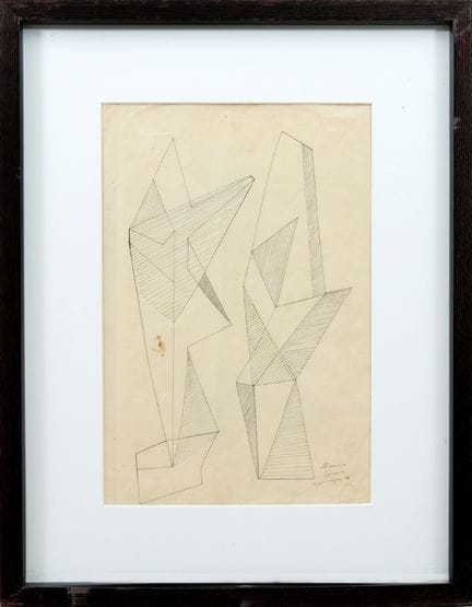 PIETRO CONSAGRA
Untitled, 1942
ink on paper, 48x32