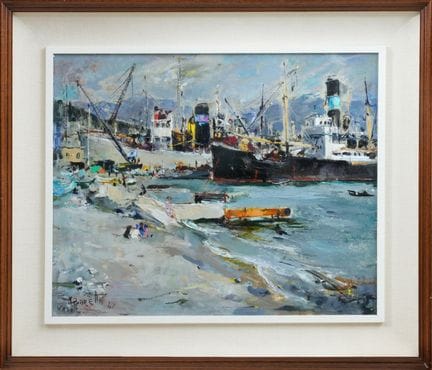 MICHELE BARETTA
Boats moored at the port of Vado L