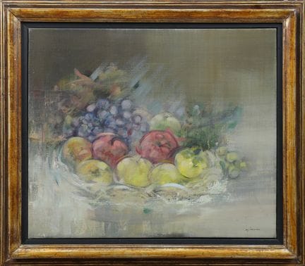 GIUSEPPE AJMONE
Fruit
oil on canvas, 50x60 cm, sig