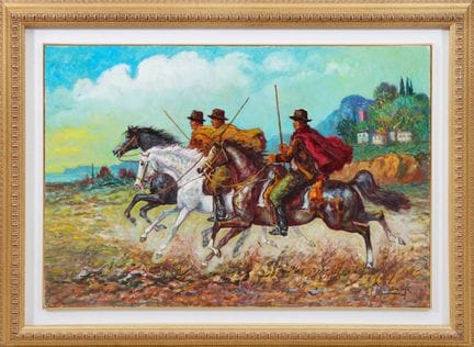 GIOVANFRANCESCO GONZAGA
Knights of the Maremma
oil