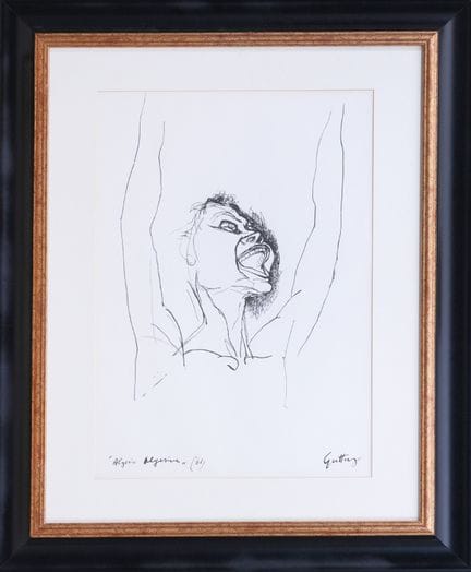 RENATO GUTTUSO
Algerian Algeria, 1961
ink on paper
