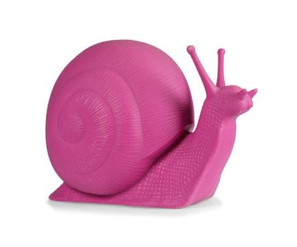 CRACKING ART
Snail
Fuchsia plastic multiple, 55x30