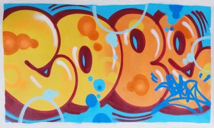 COPE2
Iconic Bubble, 2026
Mixed media on canvas, 8